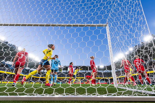 Johanna Rytting Kaneryd and Nathalie Björn of Sweden