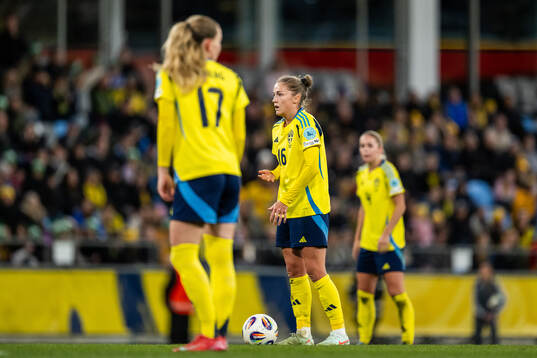Matilda Vinberg, Filippa Angeldahl and Hanna Lundkvist of