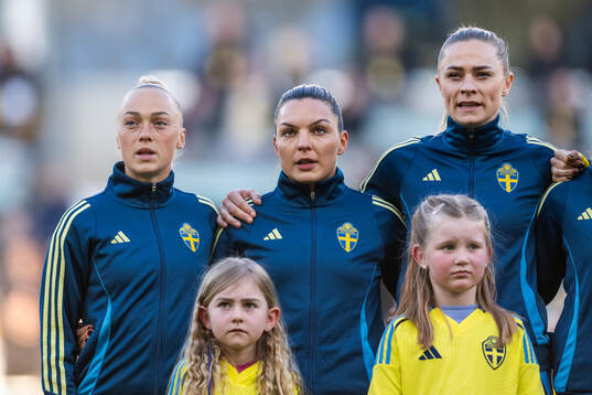 Hanna Bennison, Johanna Rytting Kaneryd and Fridolina