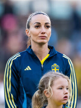 Kosovare Asllani of Sweden