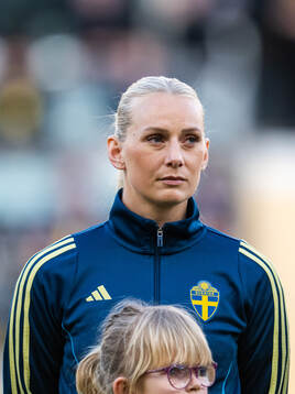 Stina Blackstenius of Sweden