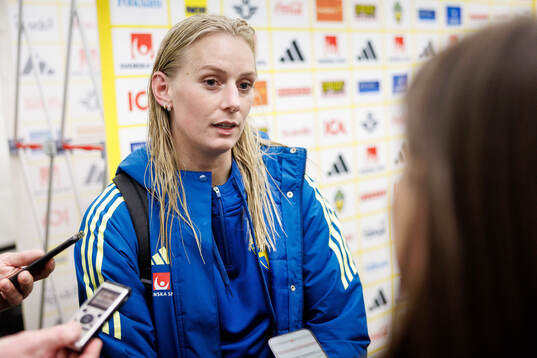 Stina Blackstenius of Sweden