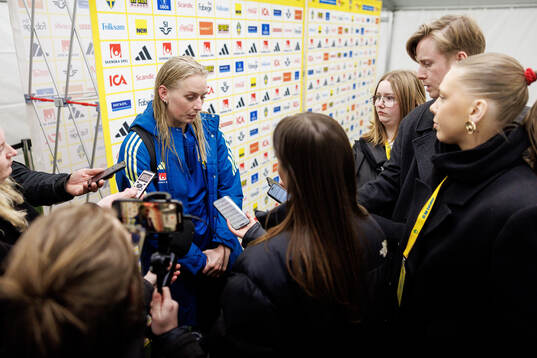 Stina Blackstenius of Sweden