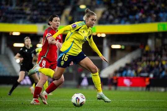 Angharad James of Wales and Filippa Angeldahl of Sweden