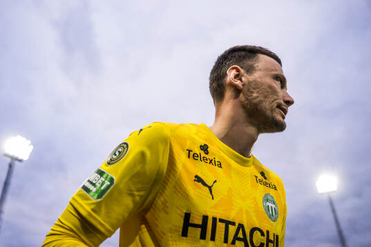 Västerås målvakt Anton Fagerström