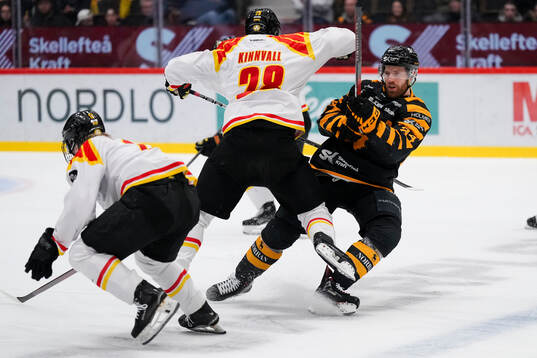 Brynäs Johannes Kinnvall och Skellefteås Oscar Lindberg