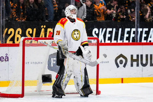 Brynäs målvakt Oscar Westman