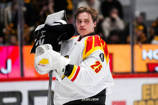 Brynäs målvakt Oscar Westman