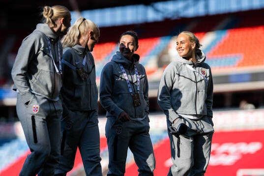 Vilde Bøe Risa and Cathinka Tandberg of Norway