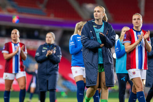 Goalkeeper Selma Panengstuen of Norway