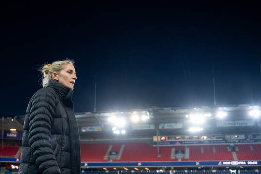 Gemma Grainger, head coach of Norway