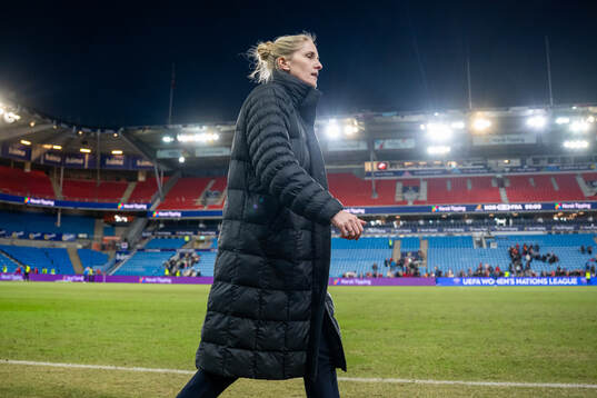 Gemma Grainger, head coach of Norway