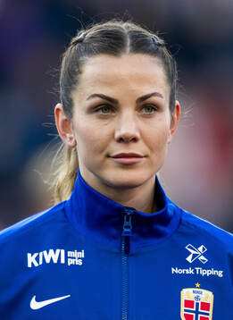 Tuva Hansen of Norway line up