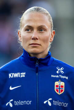 Guro Bergsvand of Norway line up