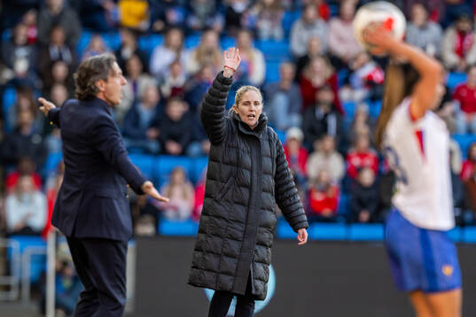 Gemma Grainger, head coach of Norway