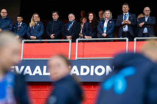 Lise Klaveness, president of the Norwegian Football