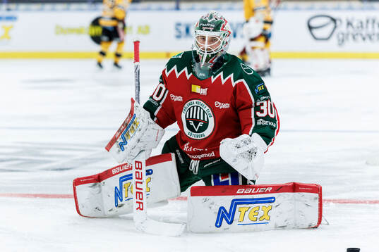 Frölundas målvakt Tobias Normann