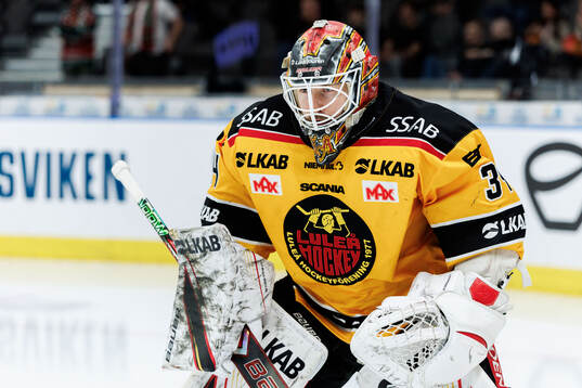 Luleås målvakt Joel Lassinantti