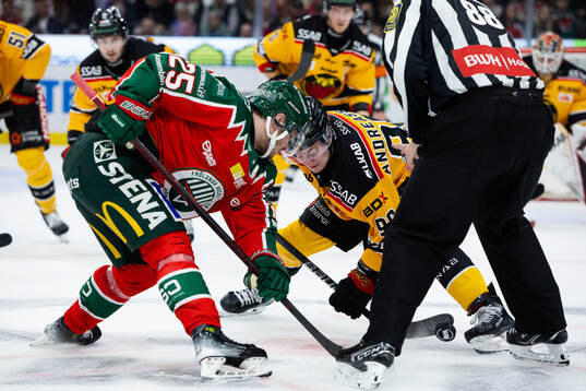 Frölundas Arttu Ruotsalainen och Luleås Pontus Andreasson