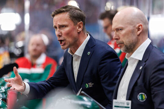 Frölundas tränare Roger Rönnberg