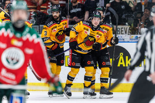 Luleås Isac Hedqvist jublar