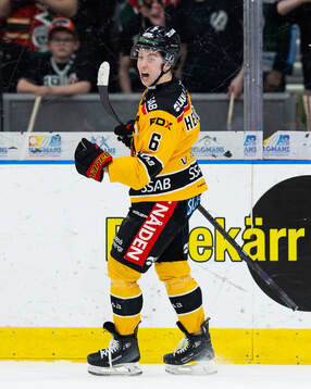 Luleås Isac Hedqvist jublar