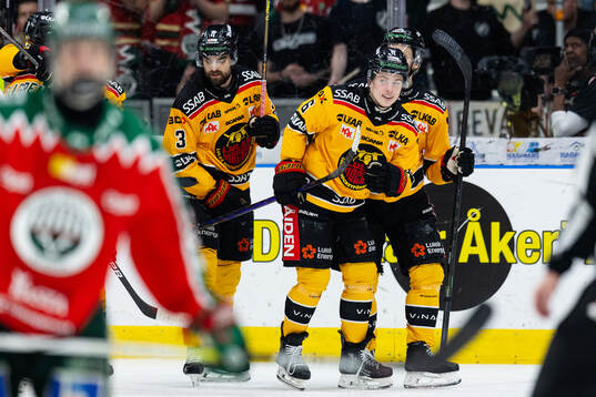 Luleås Isac Hedqvist jublar