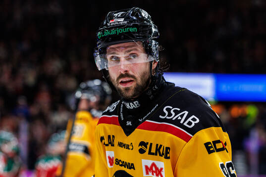 Luleås Mathias Bromé deppar