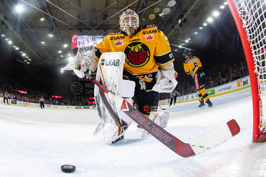 Luleås målvakt Joel Lassinantti deppar