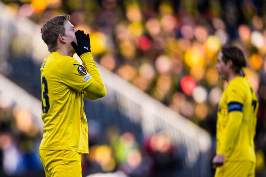 Jens Petter Hauge of Bodø/Glimt looks dejected