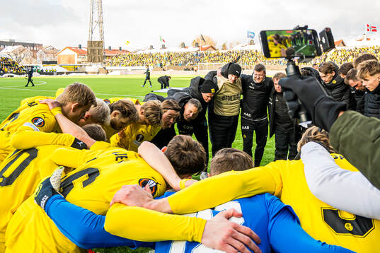 Patrick Berg and Kjetil Knutsen, head coach of Bodø/Glimt