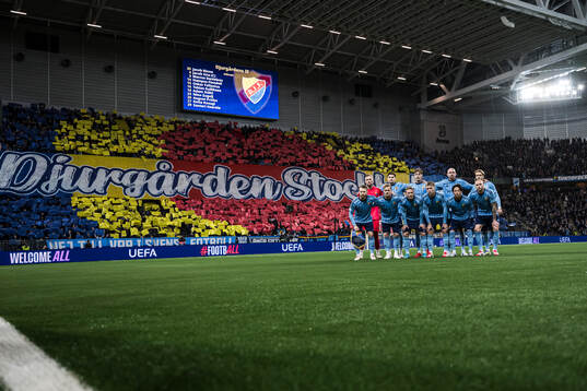 The starting eleven of Djurgården