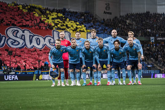 The starting eleven of Djurgården