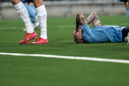 Adam Ståhl of Djurgården looks dejected