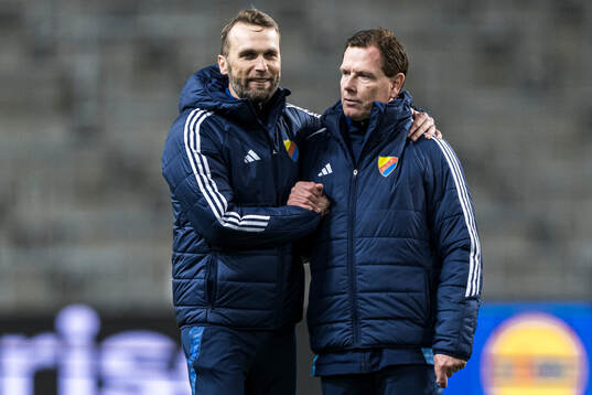 Head coach Jani Honkavaara and assistant coach Christer
