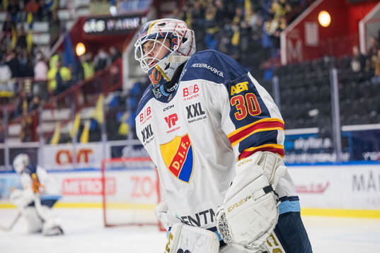 Djurgårdens målvakt Hugo Hävelid