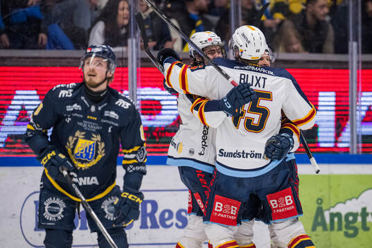 Djurgårdens Anton Frondell jublar