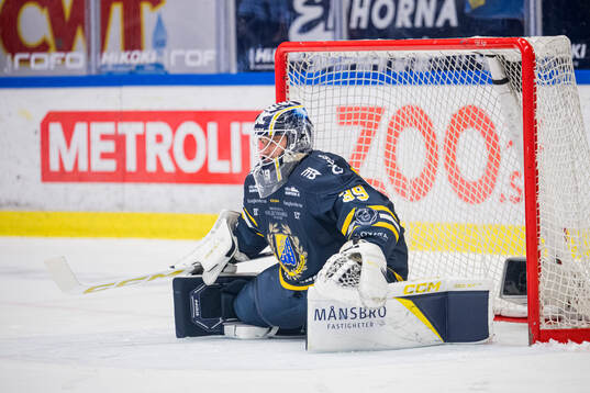 Södertäljes målvakt Oliver Håkansson
