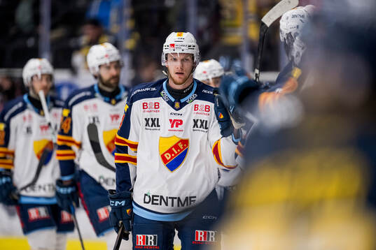 Djurgårdens Edvin Hammarlund jublar