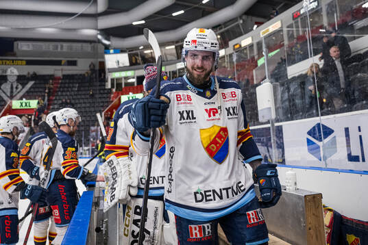 Djurgårdens Albin Grewe jublar