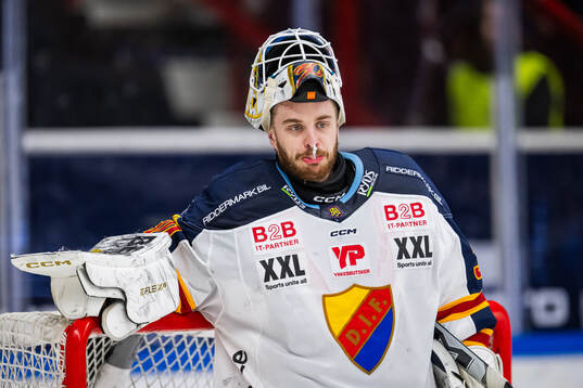 Djurgårdens målvakt Hugo Hävelid