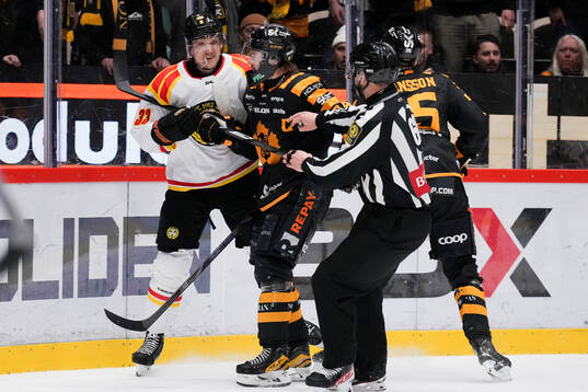 Brynäs Jakob Silfverberg och Skellefteås Jonathan Pudas