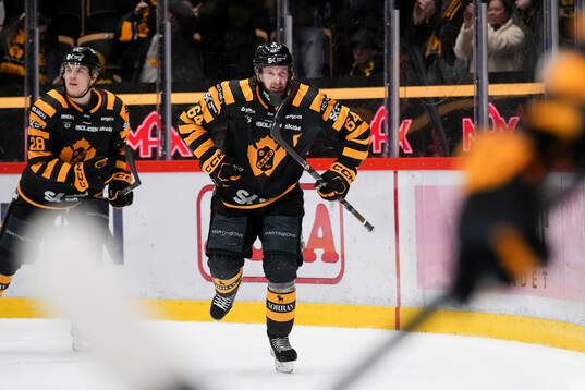 Skellefteås Jonathan Pudas jublar