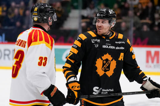 Brynäs Jakob Silfverberg och Skellefteås Pär Lindholm