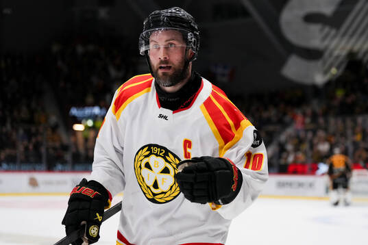 Brynäs Johan Larsson jublar