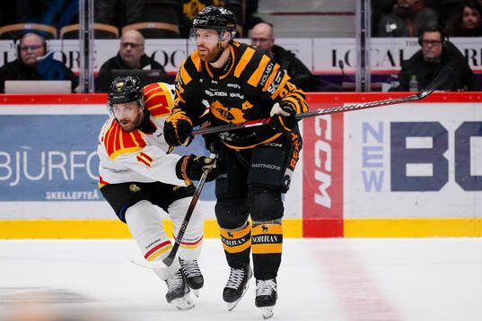 Brynäs Jordan Schroeder och Skellefteås Oscar Lindberg