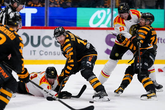 Brynäs Greg Scott och Skellefteås Pär Lindholm
