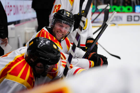 Brynäs Greg Scott jublar