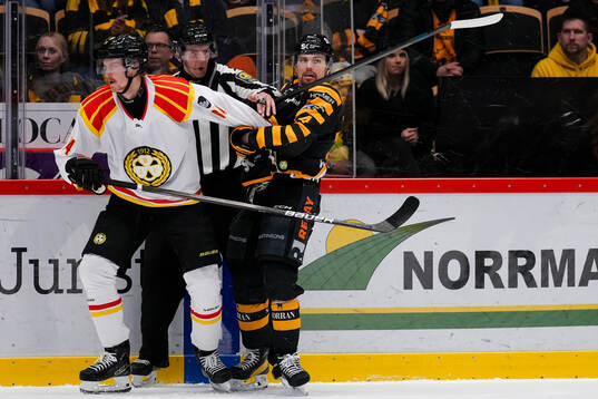 Brynäs Jacob Bengtsson och Skellefteås Andreas Johnson