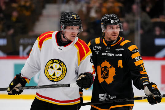 Brynäs Jakob Silfverberg och Skellefteås Pär Lindholm